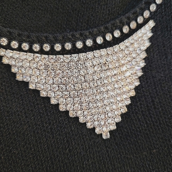 Don Sayres-Wellmore Vintage Black Cocktail Dress - Size 8 - Picture 8 of 12